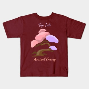 Ancient Tree Natural Energy Namaste Kids T-Shirt